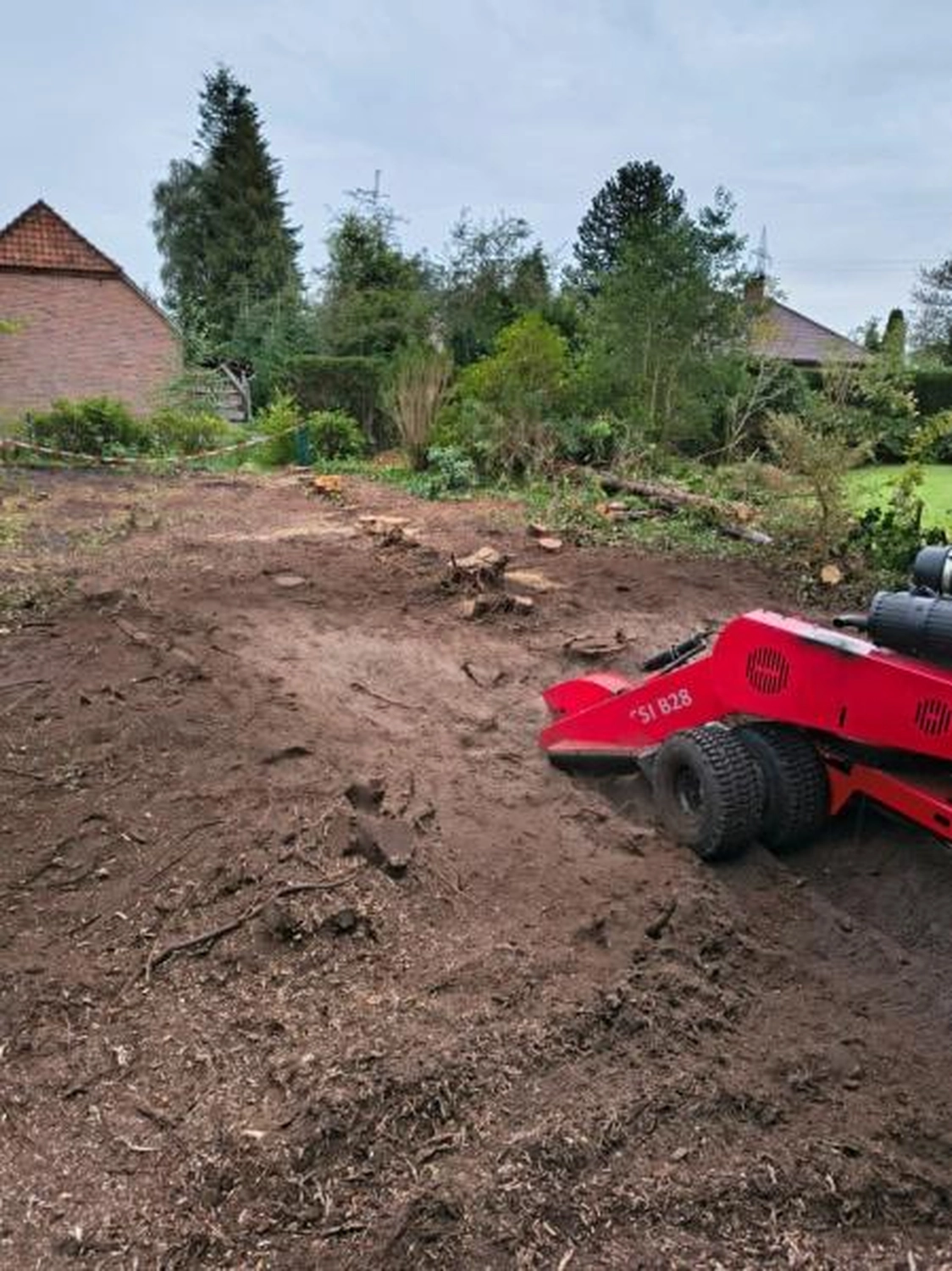 Corvin Stief – Garten- und Baumpflege, land- und forstwirtschaftliche Dienstleistungen - Wurzelfräsen